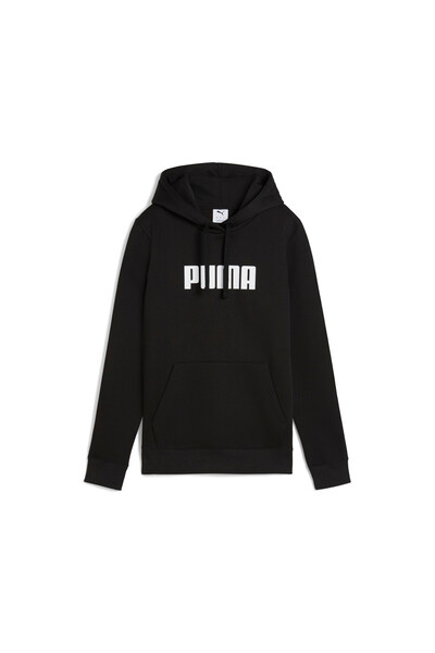 Puma Womens Essentials Logo Hoodie - Black