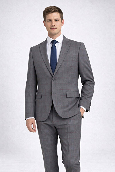 CARLIONE Erkek Regular Fit Klasik Takım Elbise – Premium Kumaş, Modern ve Şık...