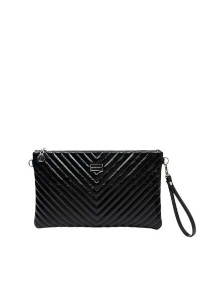 Silver Polo Жіночий портфель та клатч Silver & Polo SP1034 Crash Wrinkle Blac...