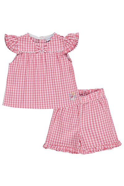 ZEYNEVA Timo Skirt Embroidered Pitikare Set - Red