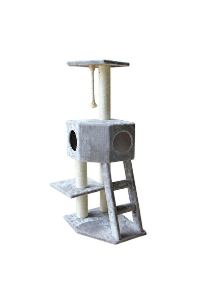 Ebi Cat Tree & Condo Classic Rover Grey 120cm