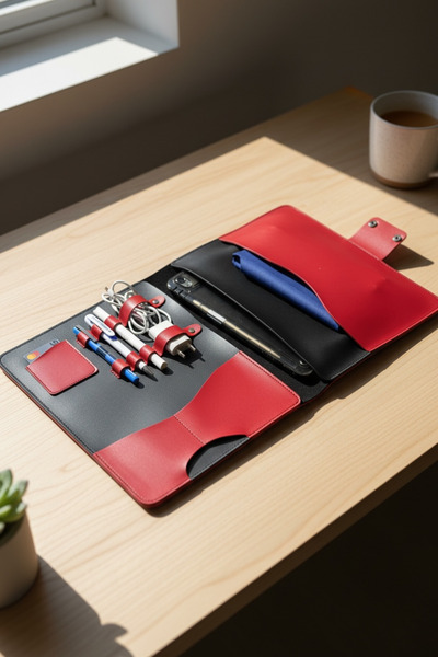 KAFFAA iPad Ç Bag - MacBook Ç Bag - 13-14 Inches - Organizer