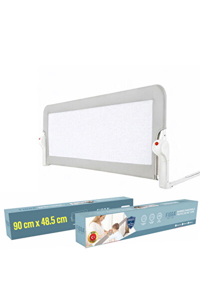 figga ® Προστατευτικό Παιδικού Κρεβατιού, 90 x 48,5 cm, Γκρι