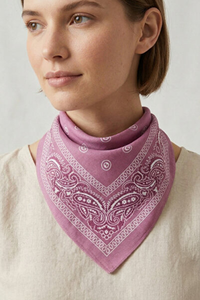 PETEK AKSESUAR Paisley Patterned Bandana