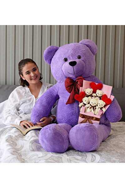 Özgüner Oyuncak 160 Large Teddy Bears and Heart Teddy Bear Bouquet with Bow T...