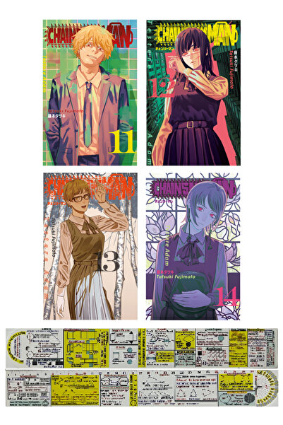 Gerekli Şeyler Yayıncılık Chainsaw Man 11-12-13-14. Ciltler Manga Seti + Özel...