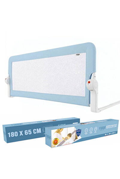 figga Προστατευτικό παιδικού κρεβατιού FiGGA®, 180 x 65 cm, μπλε