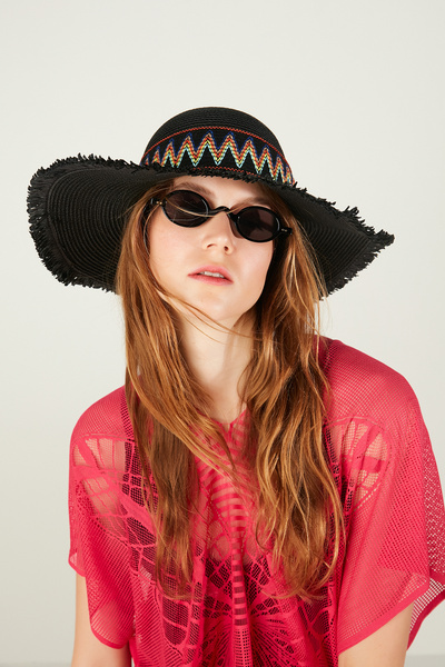 keisy Ženski široki slamnati šešir