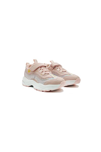 Vicco Hack Ortopedik Kız Çocuk Simli Rahat Sneaker