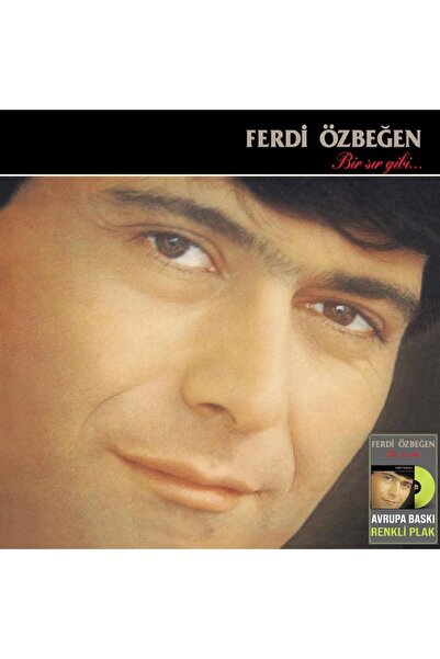 Yaşar Plak Ferdi Özbeğen - Bir Sır Gibi (Renkli Plak) Avrupa baskı