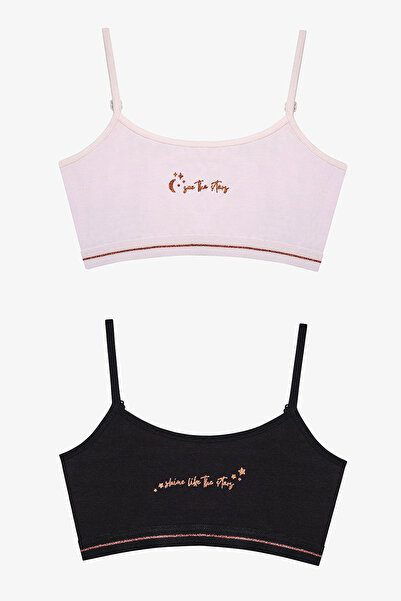 Penti Κοριτσίστικο βαμβακερό μπλουζάκι The Stars, πολύχρωμο, 2 τεμαχίων