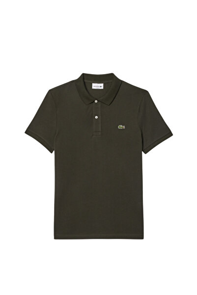 Lacoste L.12.12 Men's Slim Fit Khaki Polo T-Shirt Ph4012.L7A