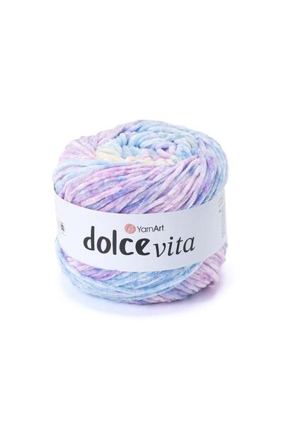 Yarnart Dolce Vita - Knitting Yarn Ebruli̇-3420