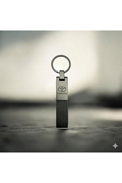 Gülay AVM تويوتا أوتو مطبوع سلسلة مفاتيح صندوقي معدني مع شعار سلسلة مفاتيح Gl...