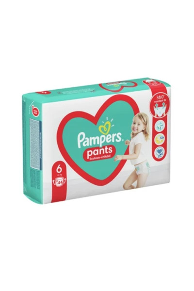 Pampers Pantaloni nr. 6 15+ kg, 44 buc.