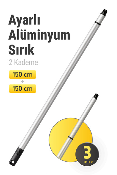Badem10 (1 komad) 1294 Aluminijsko telo, podesiva dvostepenka, lagana drška č...