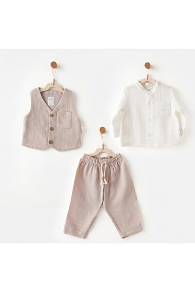 andywawa Ac26734 Relax Time 3-Piece Set Beige