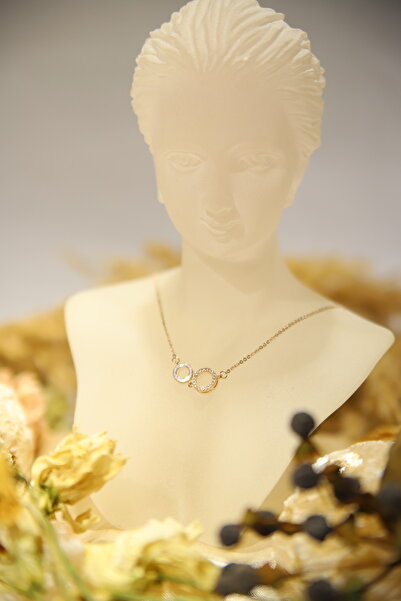 CHARM Colier Dual Circles – Echilibru & Eleganță