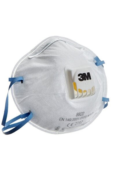 3M Set of 10 FFP2 Respiratory Protection Masks, 3M, with Valve, Model 8822