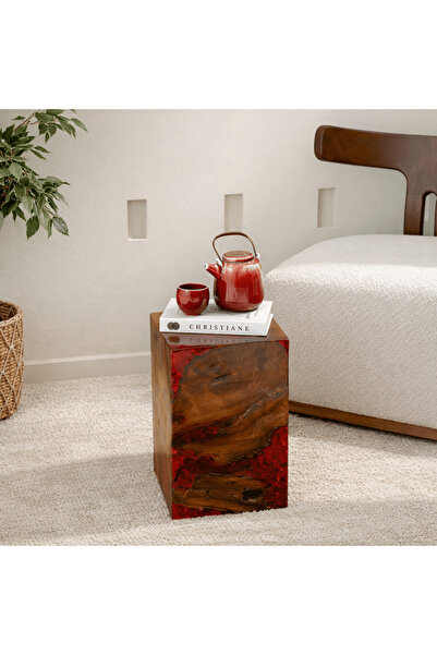 Generic طاولة جانبية من الراتنج من ليبرتي