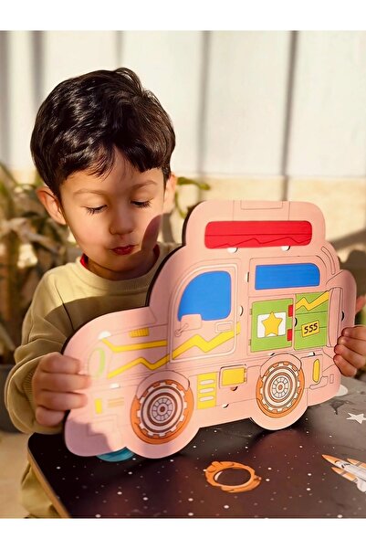 Mantarre Montessori Araba Puzzle