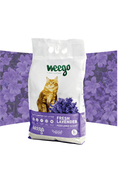 Premium Fast Clumping Cat Litter, Fresh Lavender - 15L