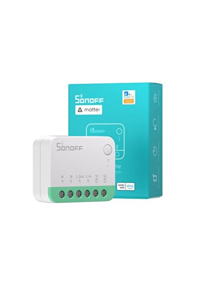 Sonoff Comutator inteligent wifi MINIR4M, 2.4 GHz, 2400W, Bluetooth, compatib...