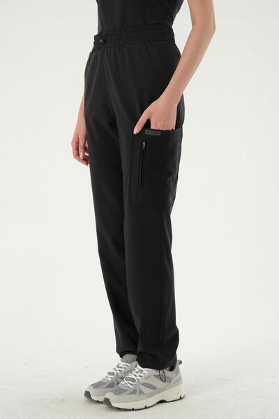 almesta Premium BIANCA ONE Cerrahi Pantolon - Siyah