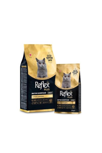 Reflex Hrană uscată Plus pentru pisici British Shorthair, adultă, antialergic...