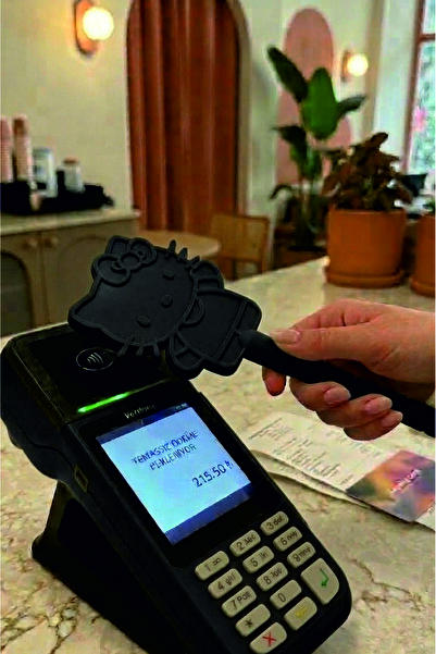 Mutlu Tasarım Hello Kitty Compatible Asa Trend Humorous Credit Card Holder Po...