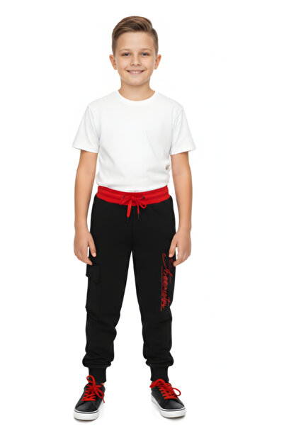 CRASSİ Boy's Sweatpants Embroidered