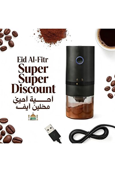 Generic 2-Piece Special Offer | Portable Electric Coffee Grinder Set