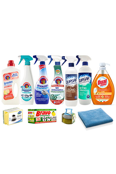 Chanteclair Complete Set of 11 HomeCare Cleaning Products
