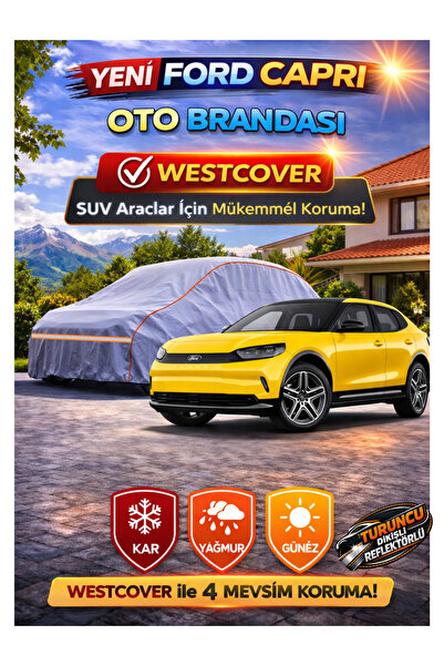 WestCover غطاء سيارة فورد كابري الجديد المتوافق مع سيارات الدفع الرباعي (خياط...