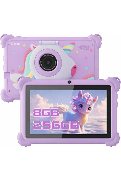 DmarQa CM88 7" Kids Tablet: Android 15, 8GB/256GB, Eye-Care HD IPS, Parental ...