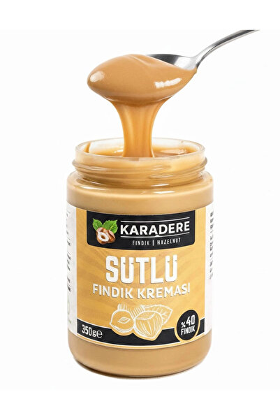 KARADERE Sütlü Fındık Kreması (%40 Fındıklı) 350g