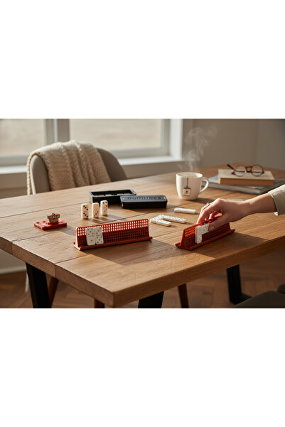 Dekor 🧩   Mini Domino Game Set – Stylish & Portable Entertainment