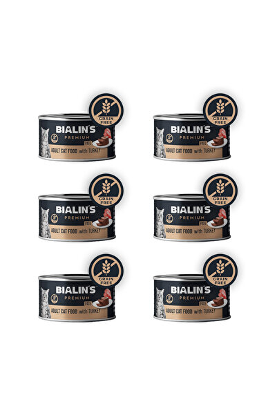 6'lı Yetişkin Kedi Maması - Hindili 100 Gram