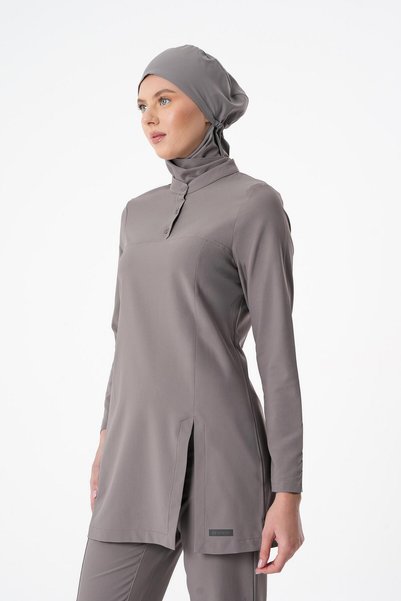 almesta Premium ALLEGRA Cerrahi Tesettür Üst - Gri