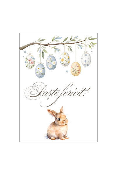 OEM Felicitare 13x18cm cu plic- Paste - model 2