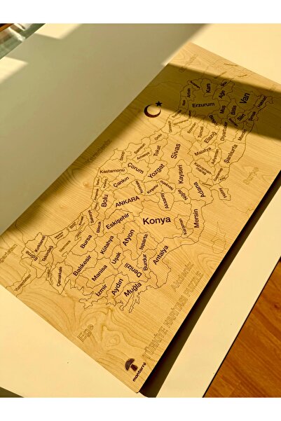 Mantarre Türkiye Cumhuriyeti Puzzle Standart Ölçü (48 × 24 cm)