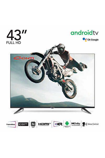 CONTİ CT43AN300F 43 Full HD Frameless Android Tv