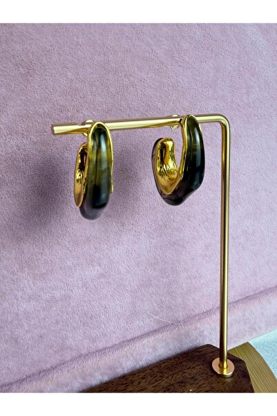 ANKA JEWELLRY Black Minel Women's Earrings