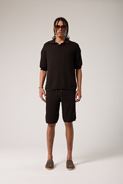 2512 Clothing تي شيرت بولو ياكا ذو ملمس بارز تريكو