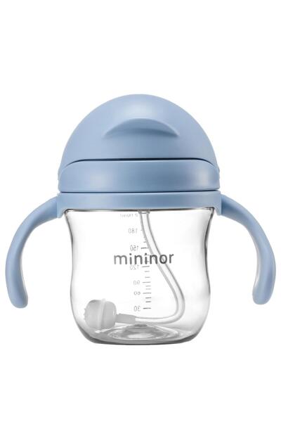 Mininor Tritan Akıllı Alıştırma Bardağı 220 ml - Nordic Sky Blue - Standart