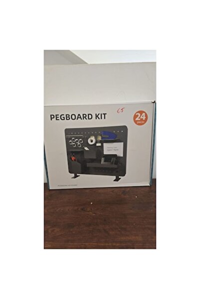 fsc Tool Organizer Support, FSC, Black, 50x38x8cm, Set with Containers and Hooks