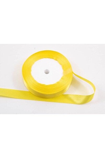 OEM Set of 3 rolls of Satin Ribbon 1.5cm/22m Yellow
