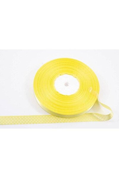 OEM Set of 3 rolls of Polka Dot Satin Polka Dot 2cm/90m Yellow