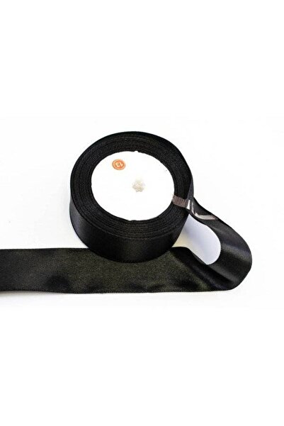 OEM Set 3 role Panglica Satin 4cm/22m Negru
