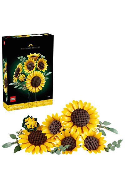 LEGO Botanicals Ayçiçeği Buketi 11502 - Yetişkinler için Dekoratif Model Yapı...